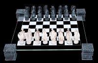 Schachfiguren Set - Gothic Drachen