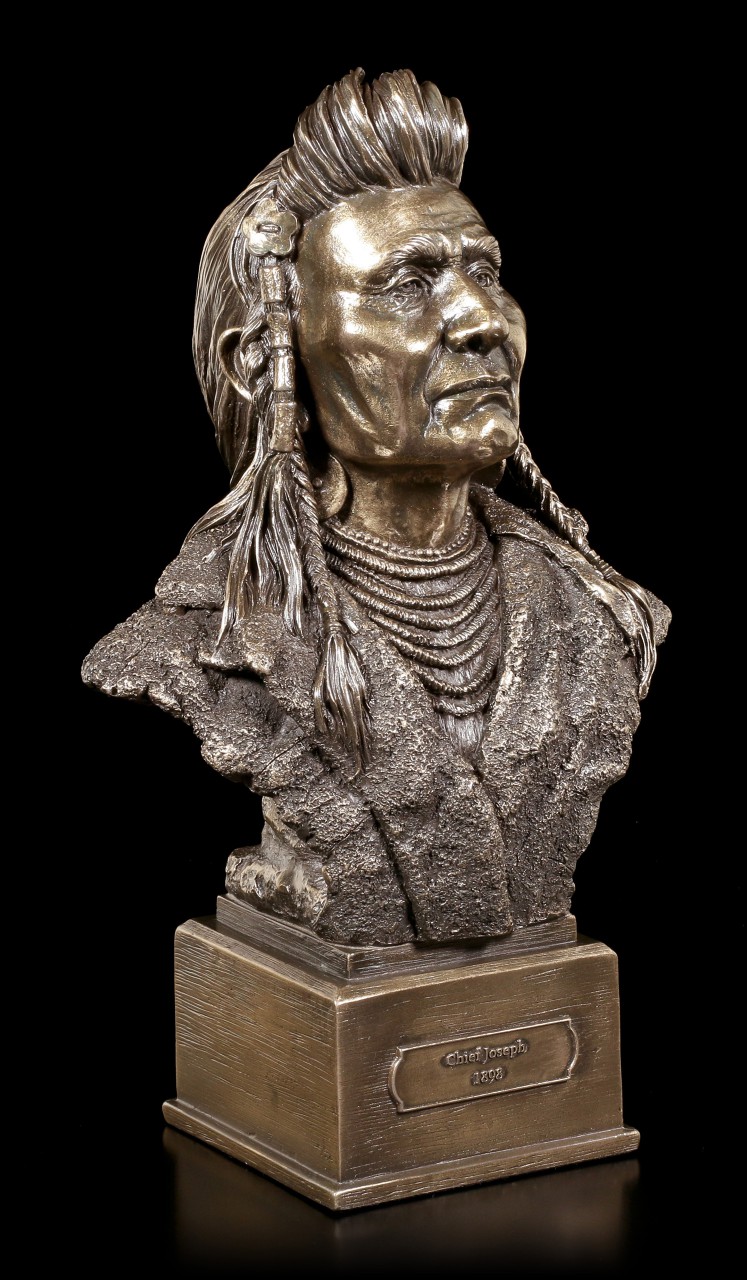 Indianer Büste - Häuptling Chief Joseph