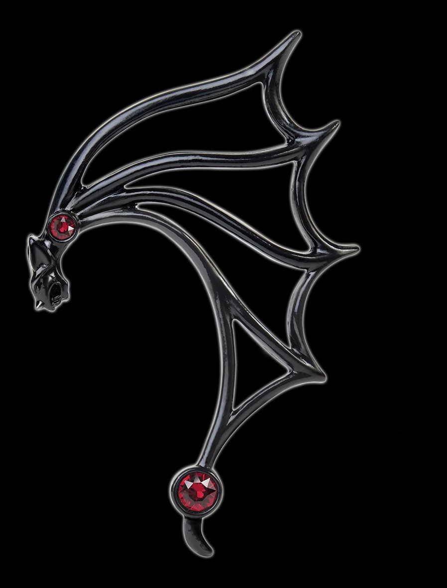 Alchemy Gothic Bat Ear-Wrap - Nocti Darn