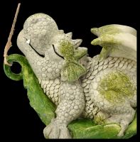 Garten Figur - Drachen in Hängematte