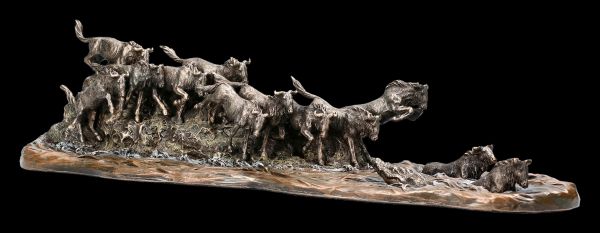 Gnu Herd Figurine - The Great Migration