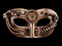 Steampunk Mask - Pipes and Gears