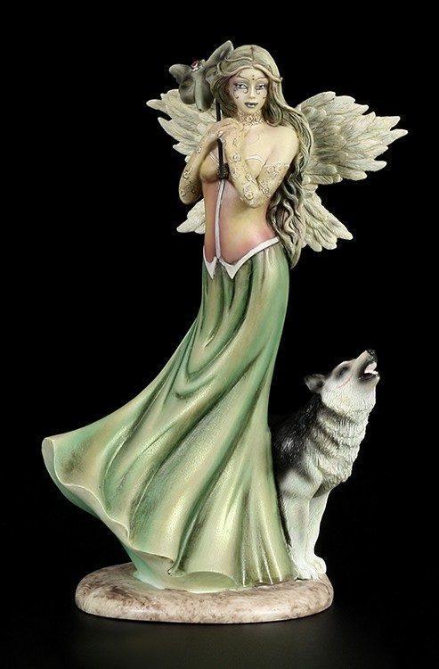 Angel Figurine - Winter Woods by Jessica Galbreth - limited