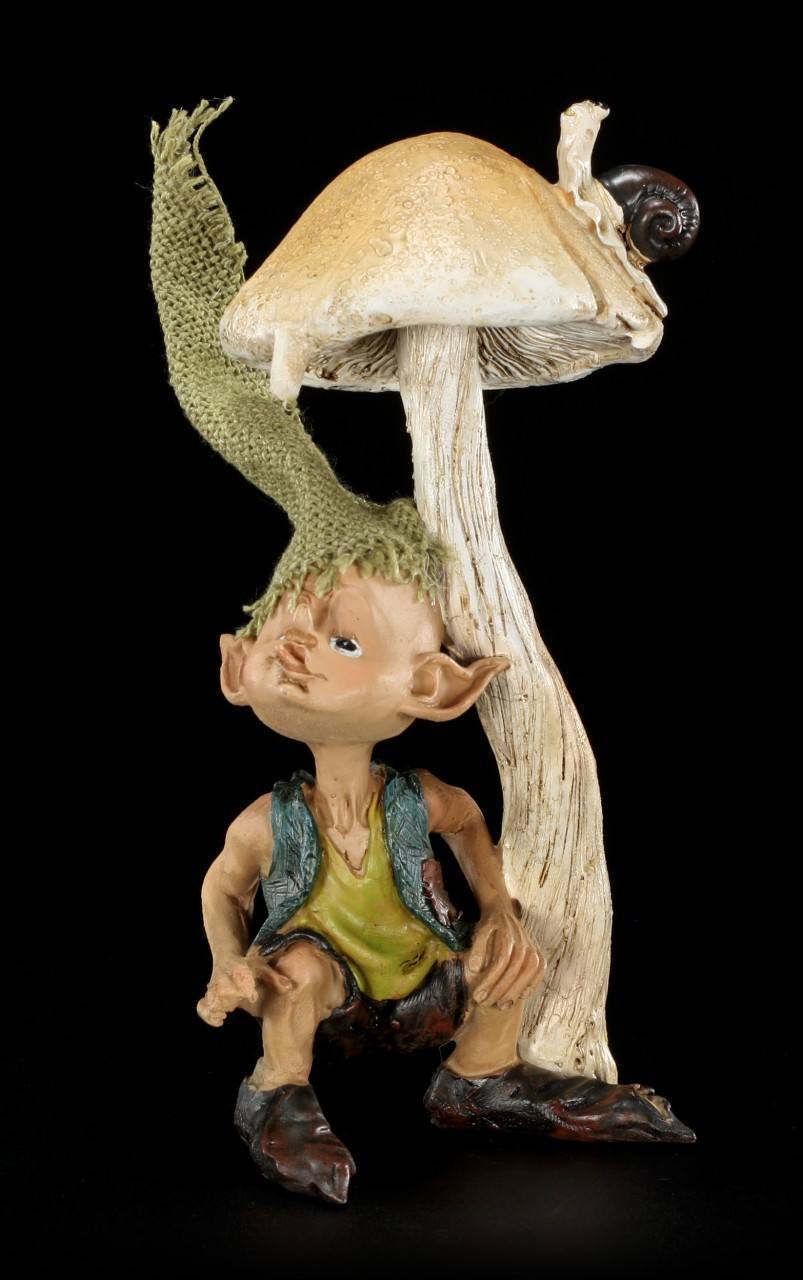 Pixie Goblin Figurine - Thirsty