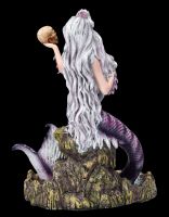 Meerjungfrauen Figur - Gothana mit Schädel