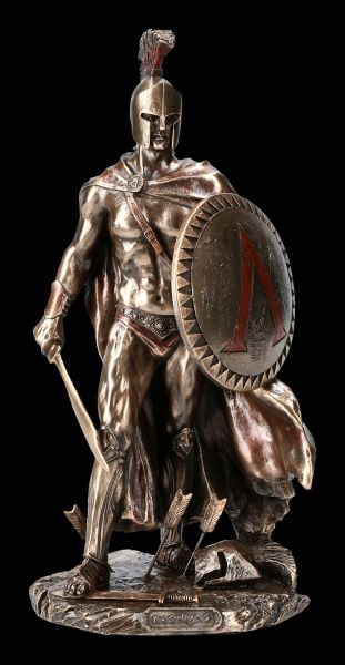 Leonidas Figur - Der Spartaner mit Schild und Schwert