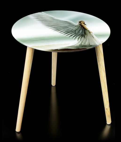 Side Table with Angel - Spirit Guide