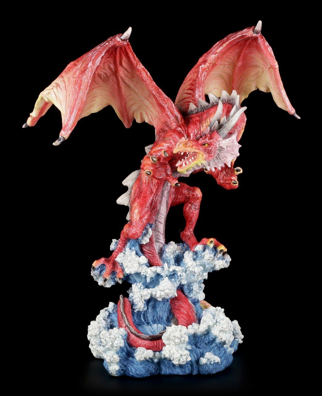 Dragon Figurine - Yaquir Rising from Water