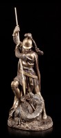 St. George Figurine kills Dragon