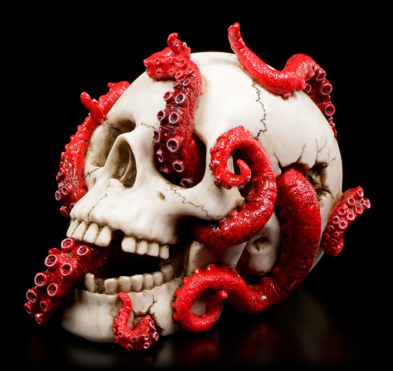 Skull with Tentacles - Devoured