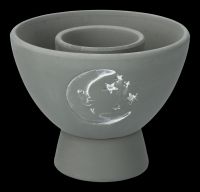 Smudge Bowl Terracotta - Moon grey