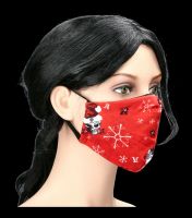 Face Covering Christmas - Red Creepmas Mask
