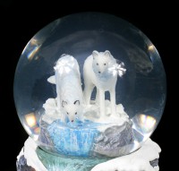 Snowglobe with Wolves - Warriors of Winter