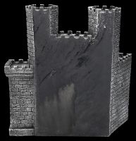 Knight's Castle Display silver coloured