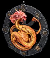 Wall Plaque - Dragon Litha by Anne Stokes