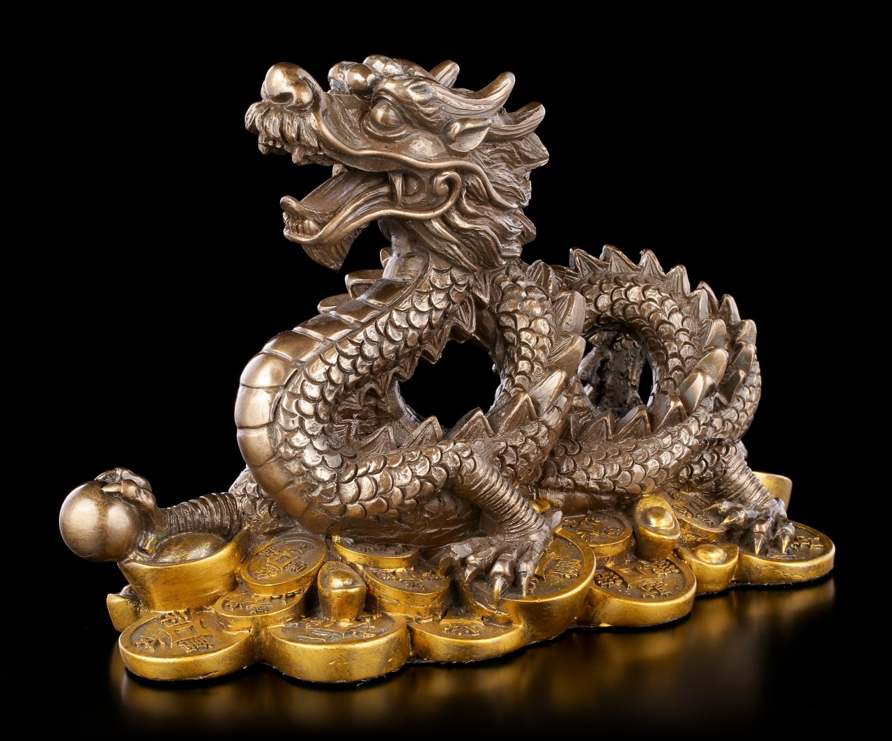 Asian Feng Shui Dragon Figurine