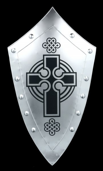 Knights Shield with Celtic Cross