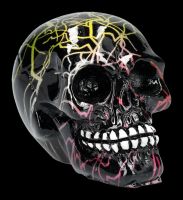 Totenkopf Figur - Blitzschädel Electro klein