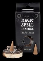 Incense Cones with Pentagram Holder Set of 6