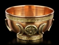Ritual Copper Bowl with Tripple Moon