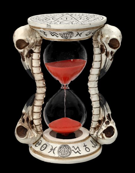 Hourglass - Ravens Skulls