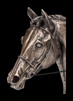 Horse Head Bust - Eventing Rider