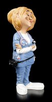 Funny Job Figur - Lächelnde Krankenpflegerin