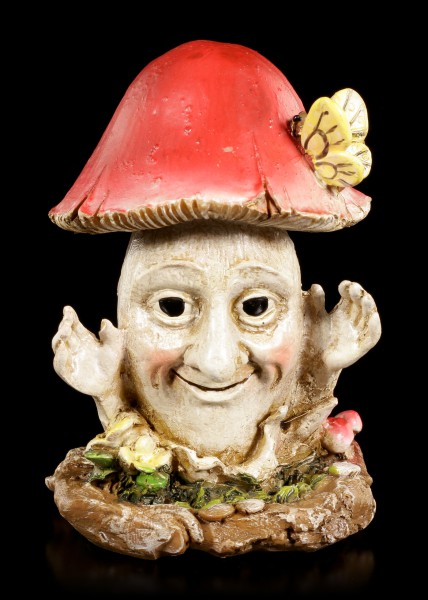 Mushroom People Figurine - Tim