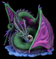 Dragon Figurine - Water Dragon Nephtali