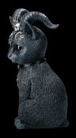 Okkulte Katzenfigur mit Hörnern - Pawzuph groß