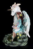 Angel Figurine - Avari with Unicorn