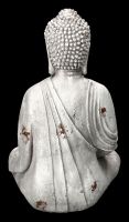 Garden Figurine - White Buddha