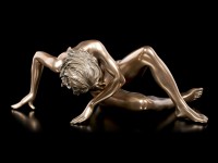 Female Nude Figurine - Lying on Ground
