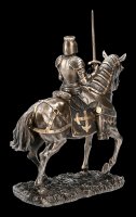 Ritter Figur - Auf Pferd mit Schwert