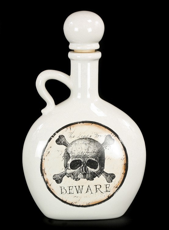 Bottle - Skull Beware