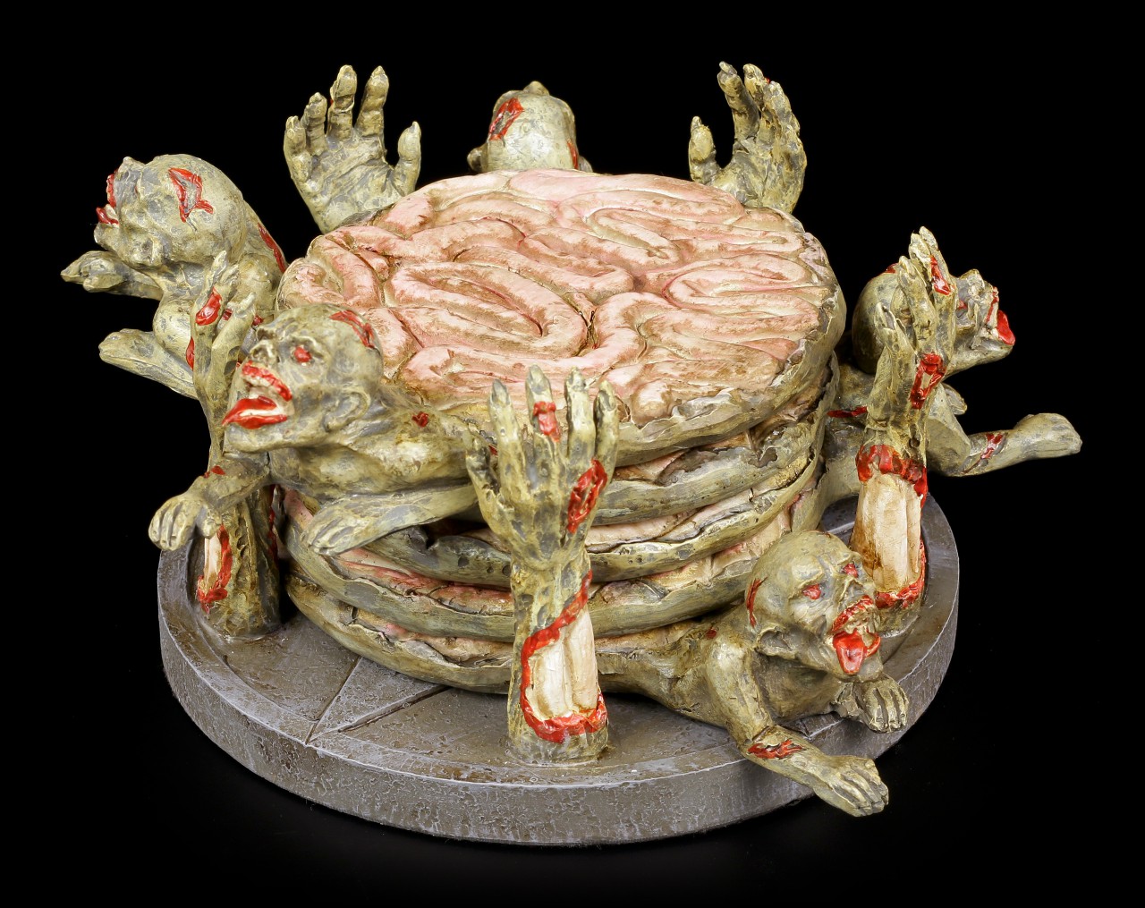 Coaster Set - Zombie Brain