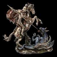 St. George Figurine - Killing the Dragon