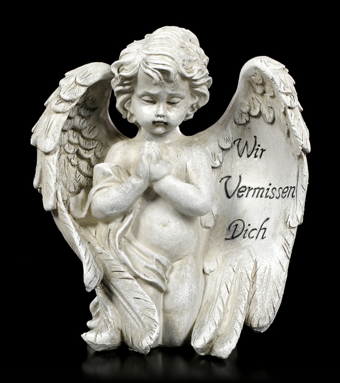 Engel Grab Figur - Wir Vermissen Dich