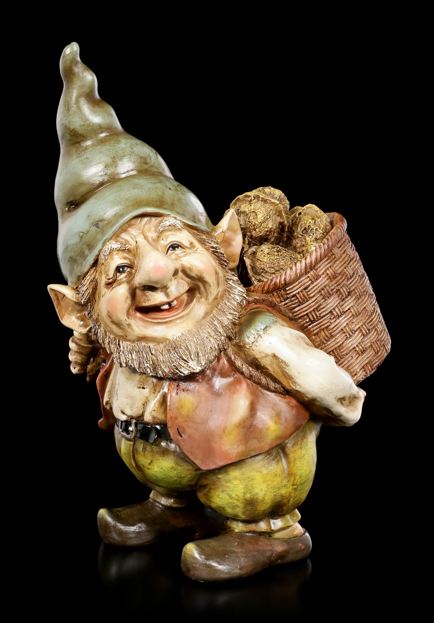 Garden Gnome - Dwarf with Pouch
