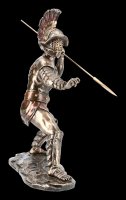Gladiator Figur - Murmillo im Kampf mit Speer