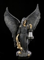 Reaper Figur mit LED Laterne