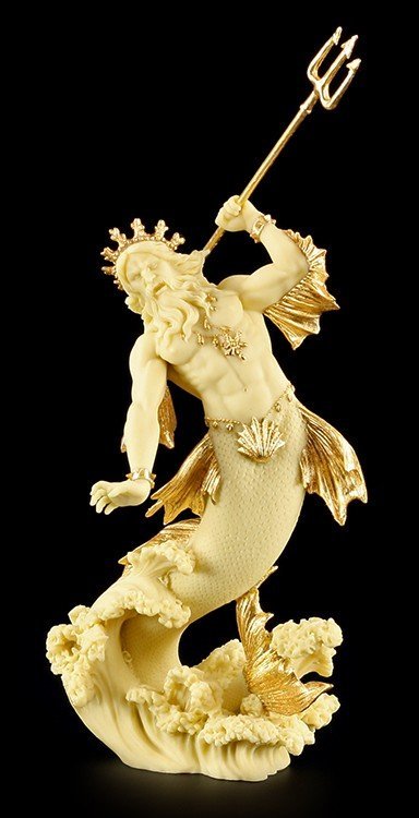 Poseidon Figur - Gott des Meeres