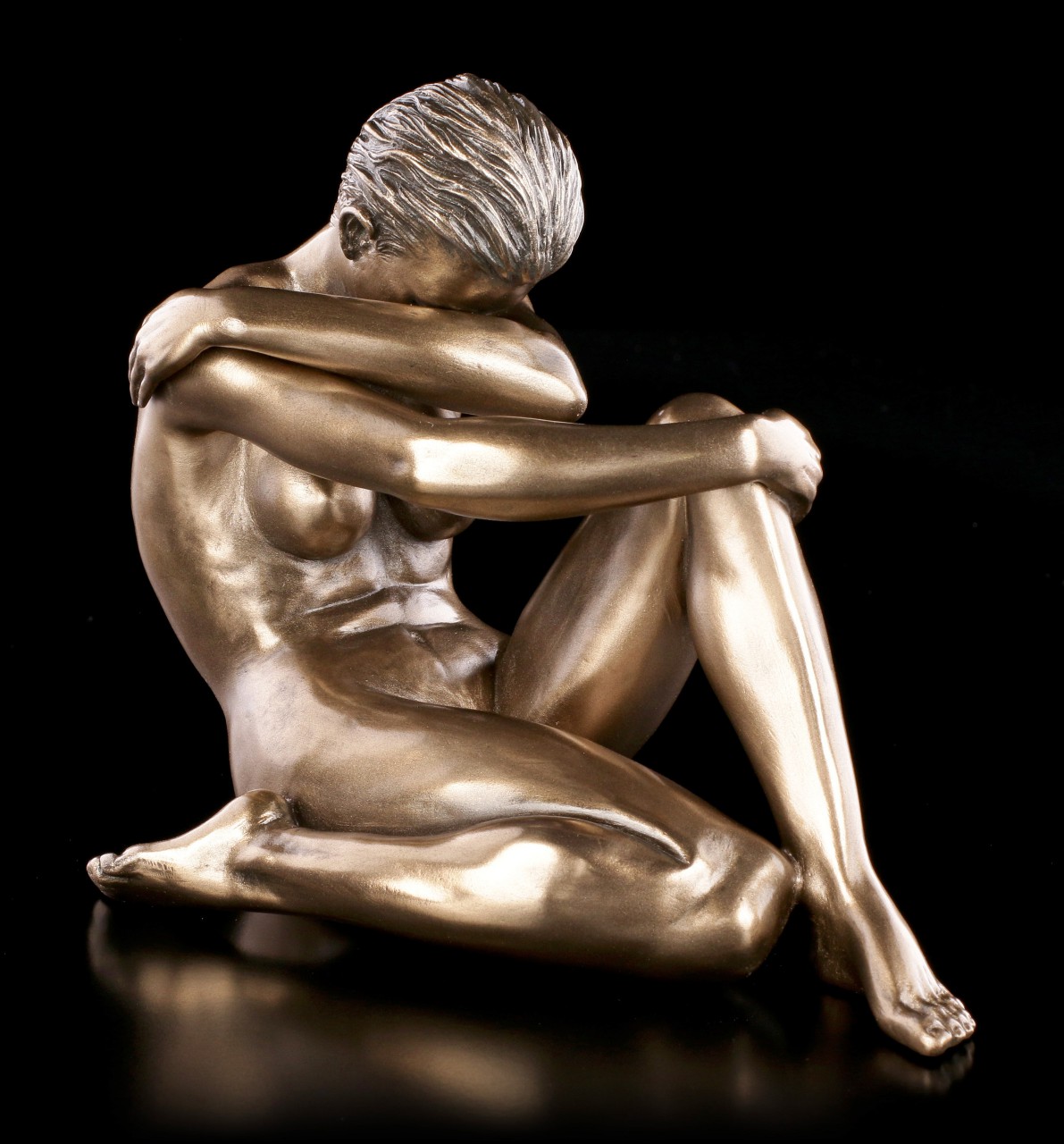 Female Nude Figurine - Melanie bronzed