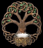 Wand-Teelichthalter - Lebensbaum