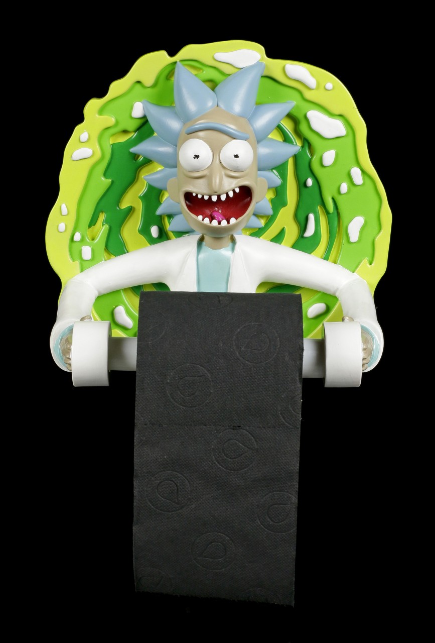 Rick and Morty Toilettenpapierhalter - Rick