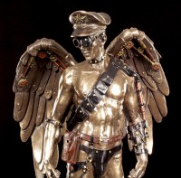 Steampunk Figurine - Angelic Guardian