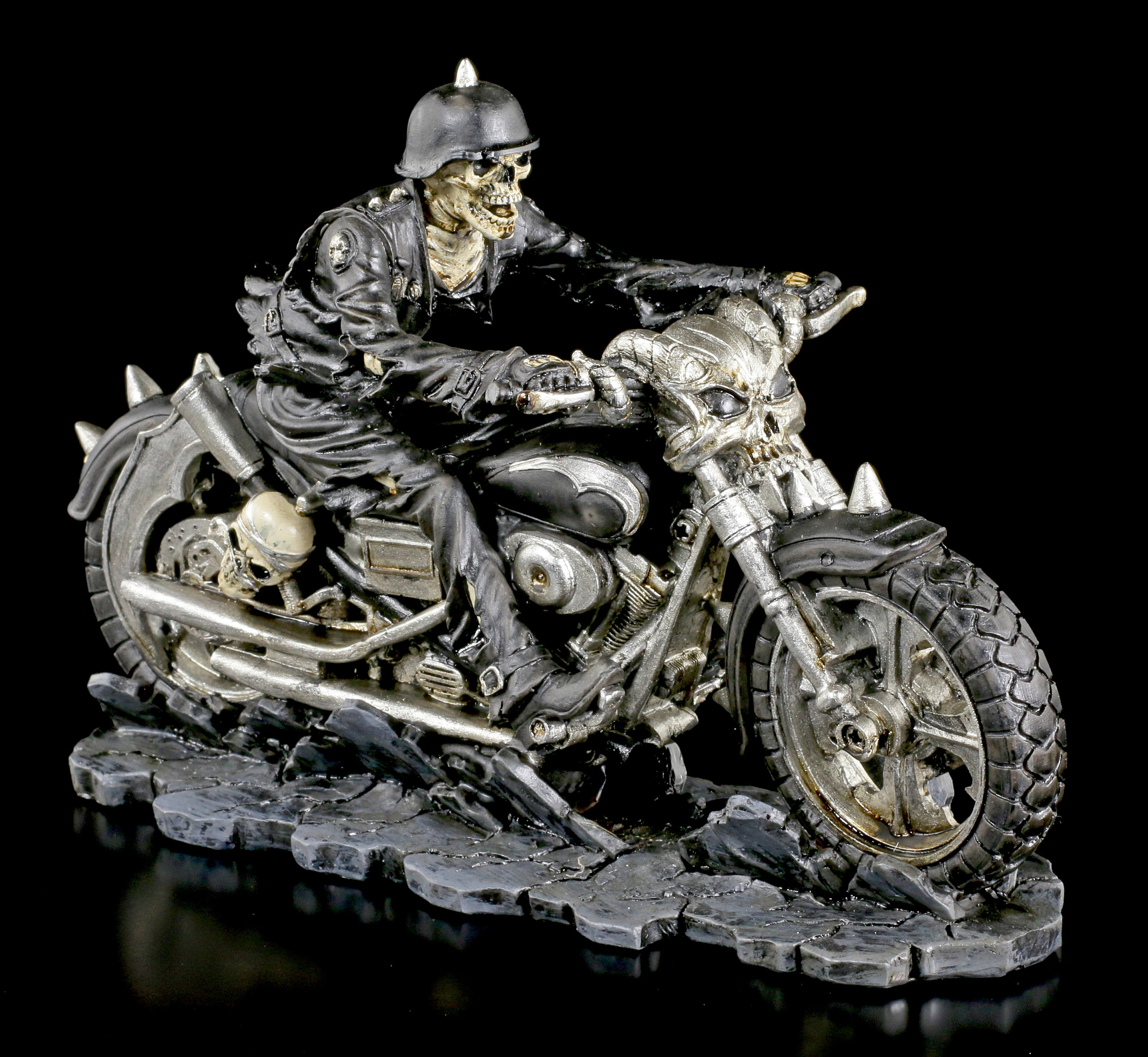 Skelett Biker Figur Hell on the Highway by James Ryman Gothic Reaper Deko 