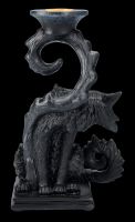 Candle Holder - Black Cat Spite
