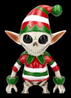 Skeleton Christmas Elf Figurine – Jingles