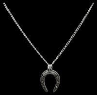 Hufeisen Totenkopf Anhänger - Mala Fortuna von Alchemy
